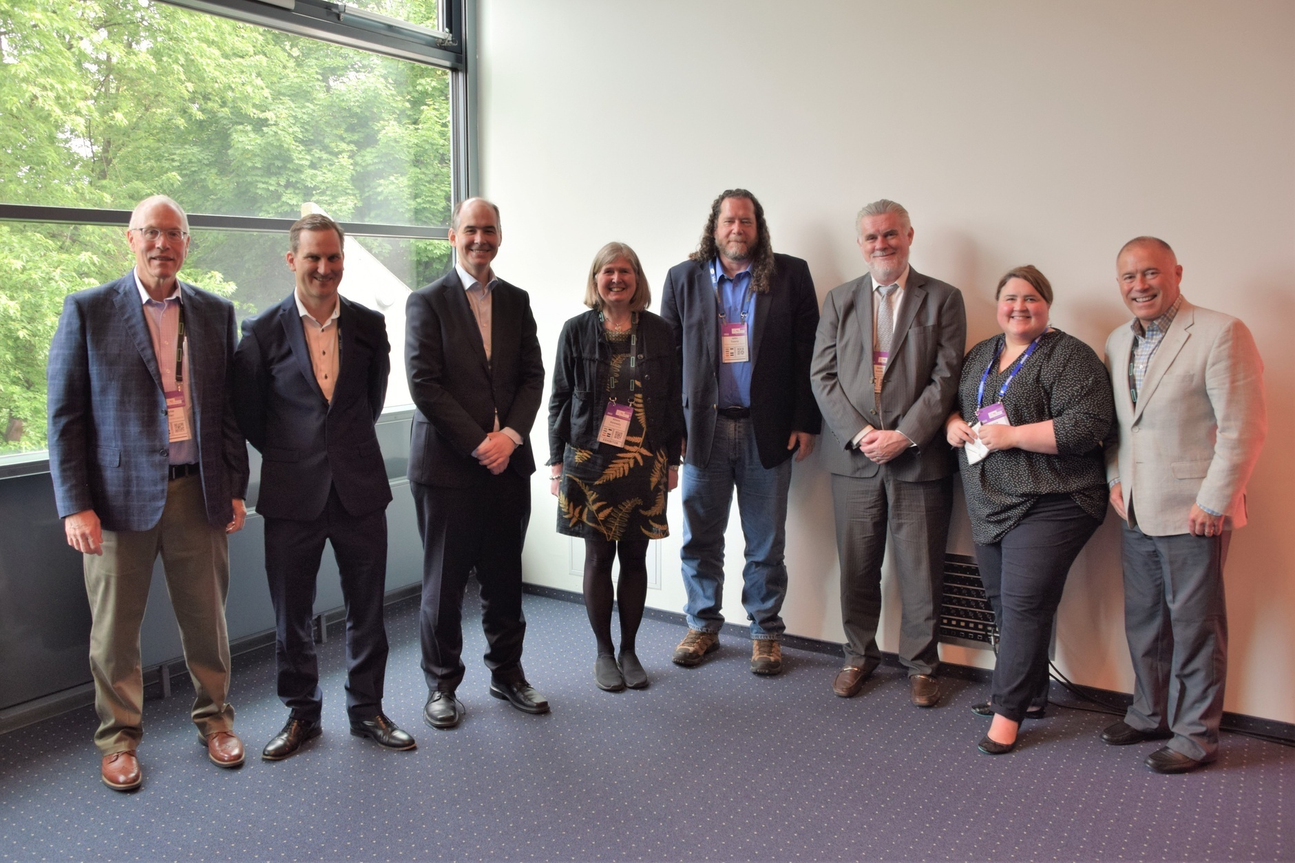 Representatives from international supercomputing centers at the inaugural International Association for Supercomputing Centers session at ISC22.