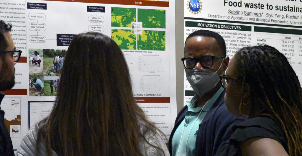 Attendees exploring some of the numerous poster sessions presented during the conference.