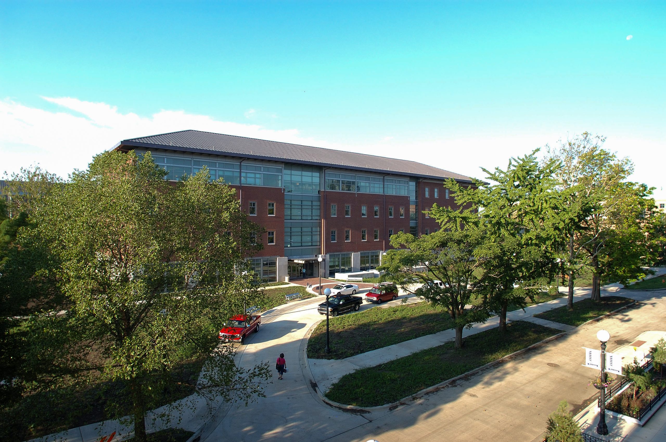 Northside view of the NCSA building