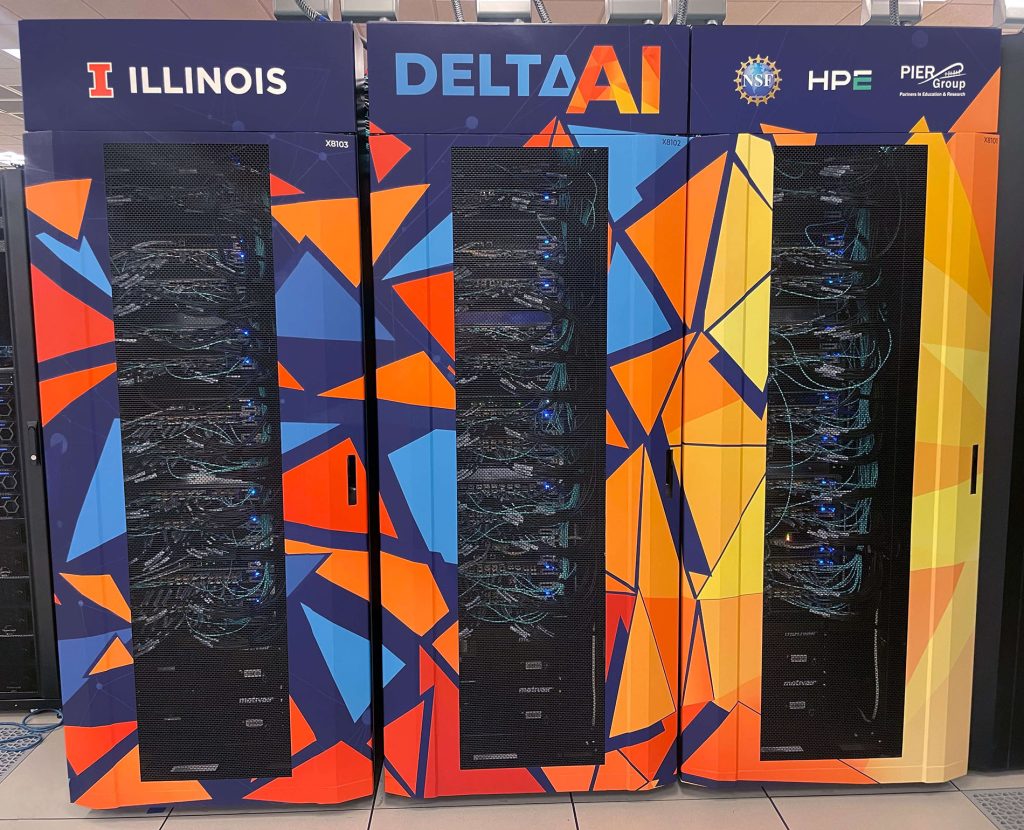 DeltaAI cabinets