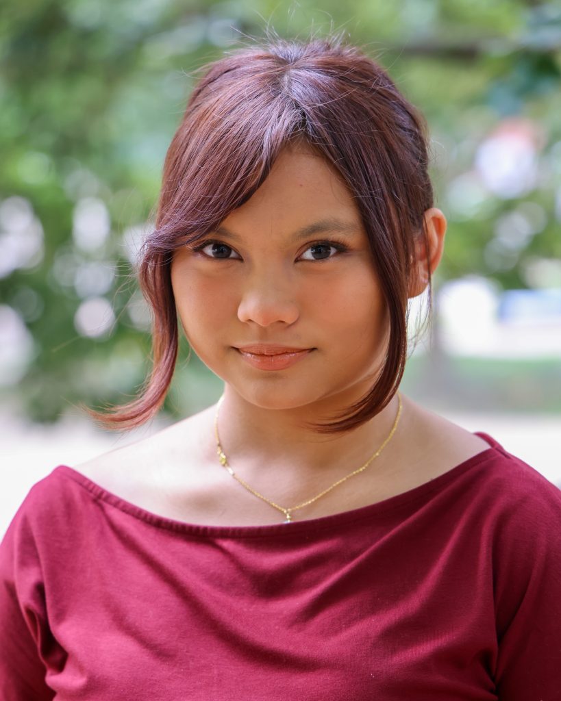 CDA REU participant Erika Ebreo